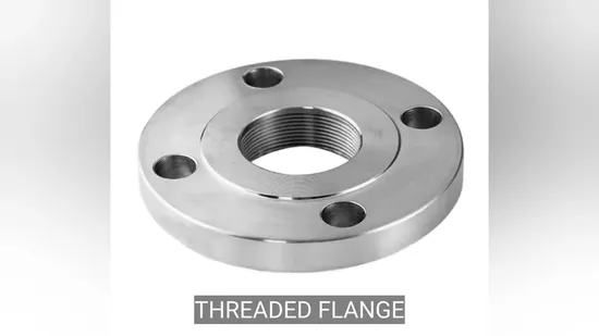 ANSI B16.5 Stainless Steel 304/ 316 Forging Forged Threaded FF RF Wn Bl Flange 2"